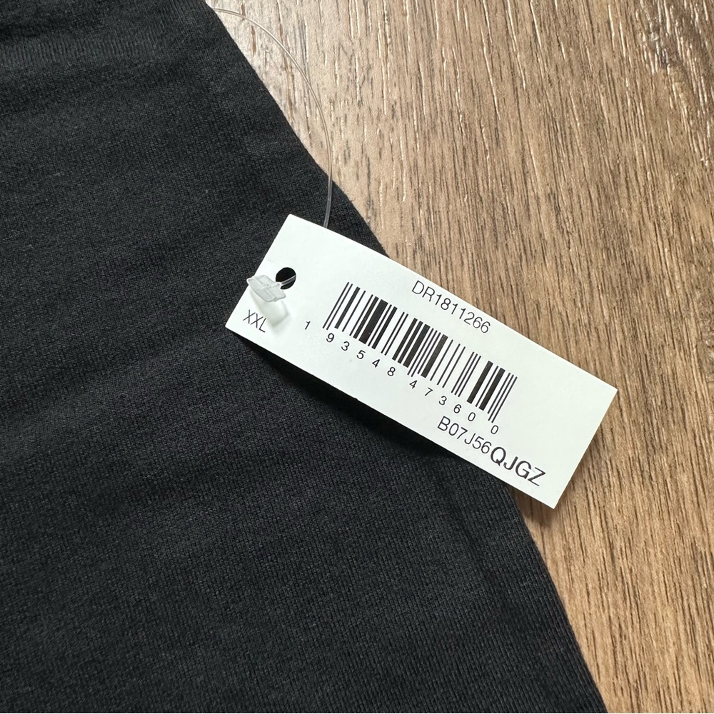 NWT! Daily Ritual Skirt, Sweatshirt, Black, Drawstring, Modal Blend, XXL - Picture 4 of 10